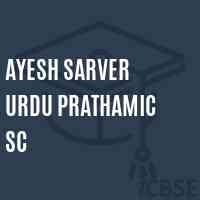Ayesh Sarver Urdu Prathamic Sc Middle School Logo