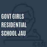 Govt Girls Residential School Jau Logo