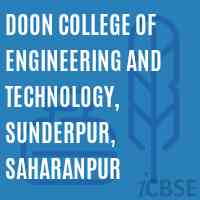 Doon College of Engineering and Technology, Sunderpur, Saharanpur Logo