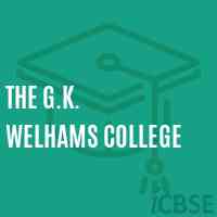 The G.K. Welhams College Logo