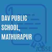 Dav Public School, Mathurapur Logo