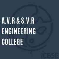 A.V.R & S.V.R Engineering College Logo
