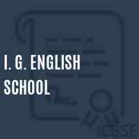 I. G. English School Logo