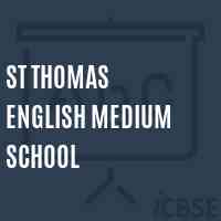 St Thomas English Medium School Logo