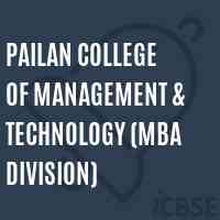 Pailan College of Management & Technology (Mba Division) Logo