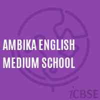 Ambika English Medium School Logo