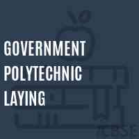 Government Polytechnic Laying College Logo