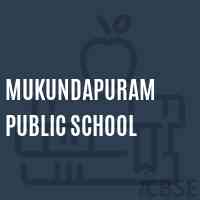 Mukundapuram Public School Logo