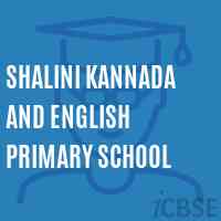 Shalini Kannada And English Primary School Logo