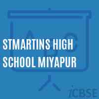 Stmartins High School Miyapur Logo