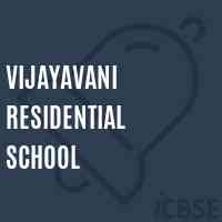 Vijayavani Residential School Logo