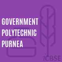 Government Polytechnic Purnea College Logo