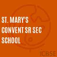St. Mary'S Convent Sr Sec School Logo