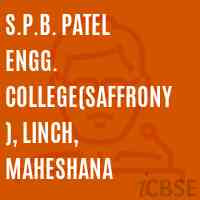 S.P.B. Patel Engg. College(Saffrony), Linch, Maheshana Logo