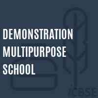 Demonstration Multipurpose School Logo