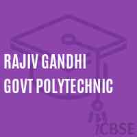 Rajiv Gandhi Govt Polytechnic College Logo