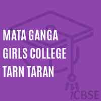 Mata Ganga Girls College Tarn Taran Logo