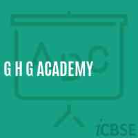 G H G Academy School Logo
