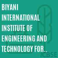 Biyani International Institute of Engineering and Technology For Girls Logo