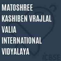 Matoshree Kashiben Vrajlal Valia International Vidyalaya School Logo