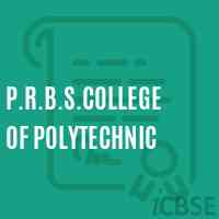 P.R.B.S.College of Polytechnic Logo
