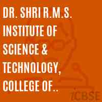 Dr. Shri R.M.S. Institute of Science & Technology, College of Pharmacy Logo