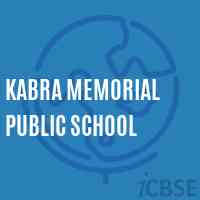 Kabra Memorial Public School Logo