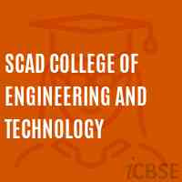 Scad College of Engineering and Technology Logo