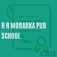 R R Morarka Pub School Logo