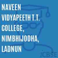 Naveen Vidyapeeth T.T. College, Nimbhijodha, Ladnun Logo