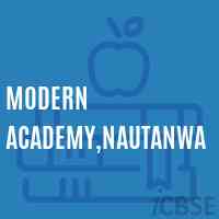 Modern Academy,Nautanwa School Logo