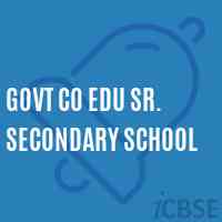 Govt Co Edu Sr. Secondary School Logo