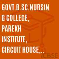 Govt.B.Sc.Nursing College, Parekh Institute, Circuit House, Jagdalpur Logo