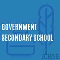 Government Secondary School Logo