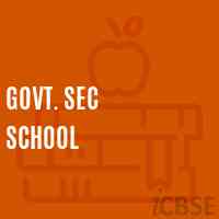 Govt. Sec School Logo