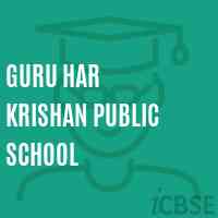 Guru Har Krishan Public School Logo