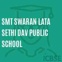 Smt Swaran Lata Sethi Dav Public School Logo