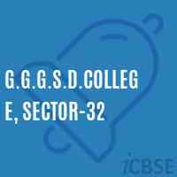 G.G.G.S.D.College, Sector-32 Logo