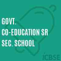 Govt. Co-Education Sr Sec. School Logo