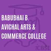 Babubhai B. Avichal Arts & Commerce College Logo