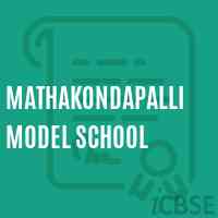 Mathakondapalli Model School Logo