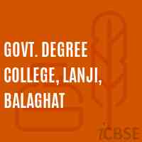Govt. Degree College, Lanji, Balaghat Logo