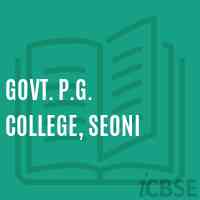 Govt. P.G. College, Seoni Logo