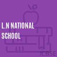 L.N National School Logo