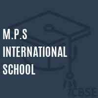 M.P.S International School Logo