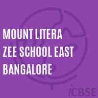Mount Litera Zee School East Bangalore Logo