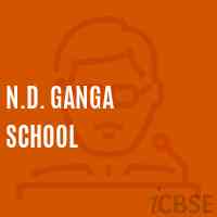 N.D. Ganga School Logo