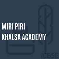 Miri Piri Khalsa Academy School Logo