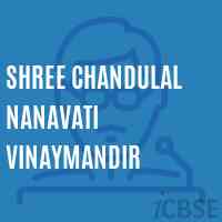 Shree Chandulal Nanavati Vinaymandir School Logo