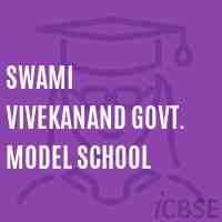 Swami Vivekanand Govt. Model School Logo